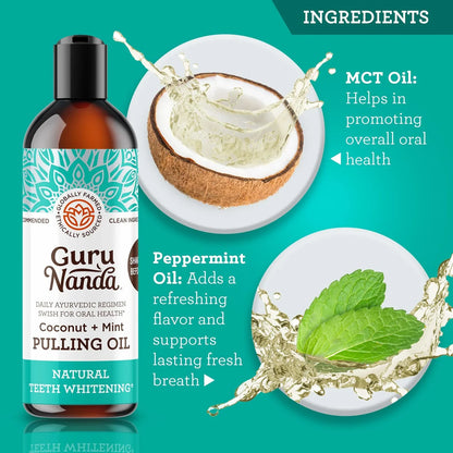 Stellaris Guru Nanda™️ Coconut Oil Pulling With Essential Oil