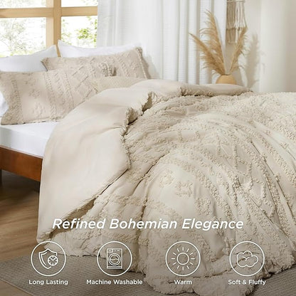 Boho Deluxe Tufted Decorative Quilt cover set (VIRAL ON TIKTOK)