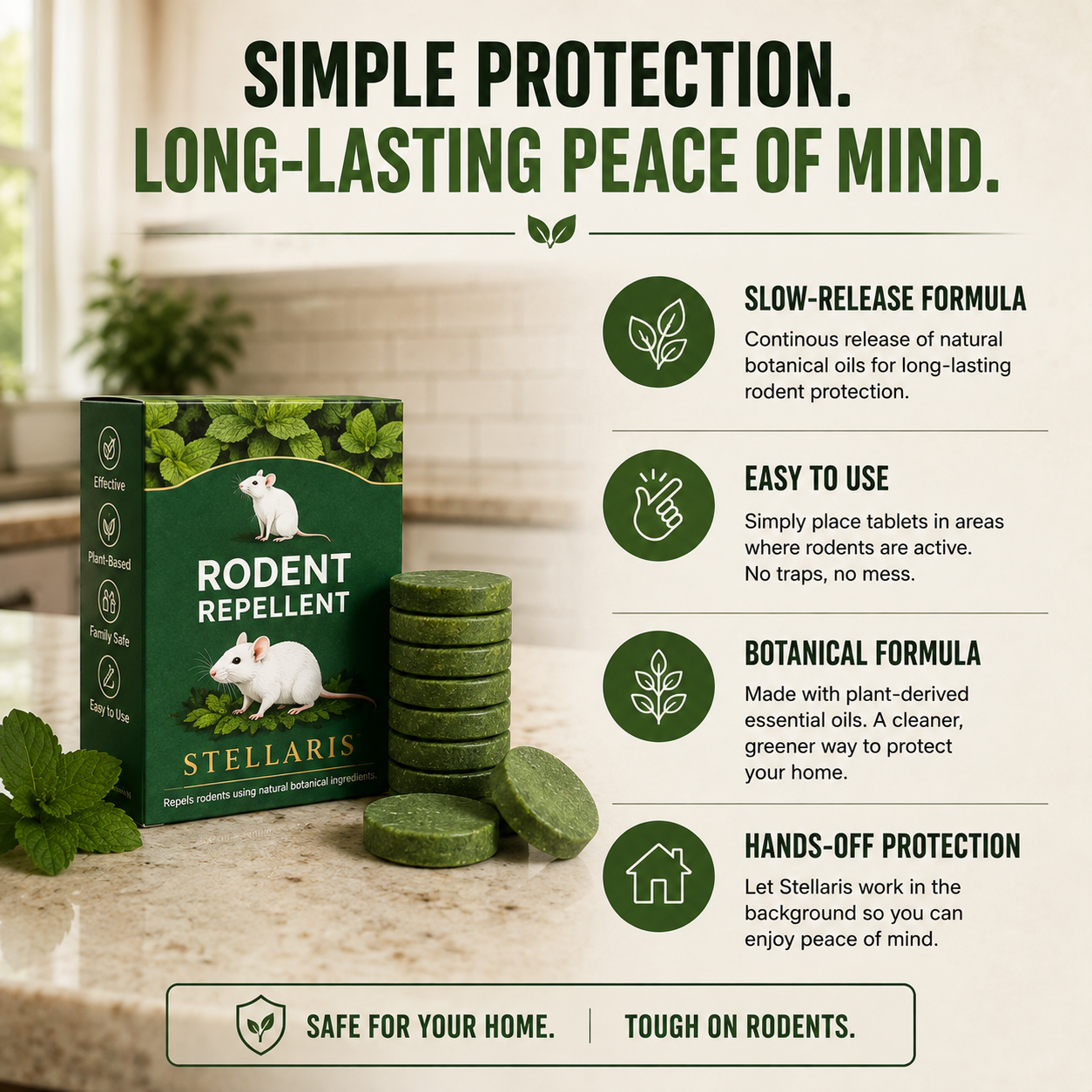 Stellaris™ Rodent Repellent Tablets